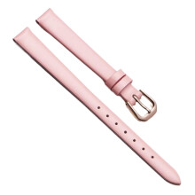 Ladies Genuine Leather Small Size Watch Strap 6-18mm Rosa Roségold Color with Pin Buckle 12mm Compatibility