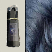 (blue-black) Nova Hair Dye Shampoo, Nova Hair Instant Dye Shampoo,Hair Color Shampoo for Hair