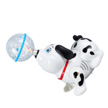 Puppy Singing and Dancing Rotating Dog Toy - Electric Interactive ABS Toy for Small Dogs, Colorful and Fun