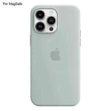 (Light Green, Multicolor) g2J For iPhone 14 Pro Case Compatible with MagSafe Liquid Silicone H6f Phone Back Cover [Induction P