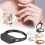 Adjustable men's ring, multifunctional, stainless steel, silver, 16x22mm 4