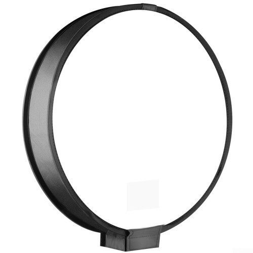 Round Flash Diffuser Softbox 40cm for Professional Photography, Soft Light Effects, Compatible with Studio Strobe Lights