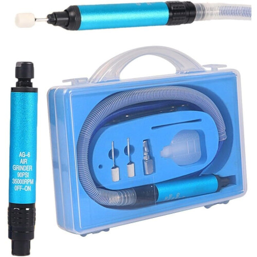 Air Grinding Pen with Structured Throttle for Jade Carving Applications, Precise Speed Control, Ergonomic Design 2