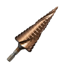 M35 5% Cobalt Step Drill Bit, HSS-Co Hex Shank Metal Drill Bit, 22mm Size, Durable and High Precision