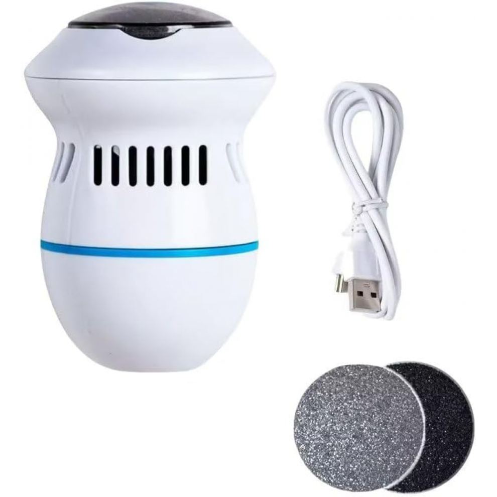 Ponceuse Ã©lectrique pour les pieds, 220 mAh, rechargeable, pour Ã©liminer les callositÃ©s et les peaux mortes, dures, sÃ¨ches et craquelÃ©es, bl-image-OPC-PJVWZV8-NEW
