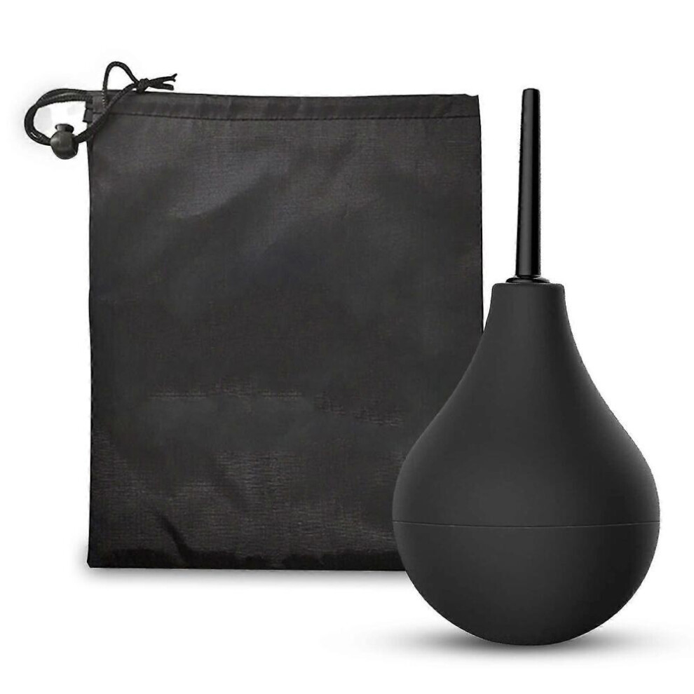 Douche Ã  poire de lavement pour hommes et femmes, douche Ã  buse fine en silicone rÃ©utilisable et nettoyante, en caoutchouc sÃ»r et confortabl