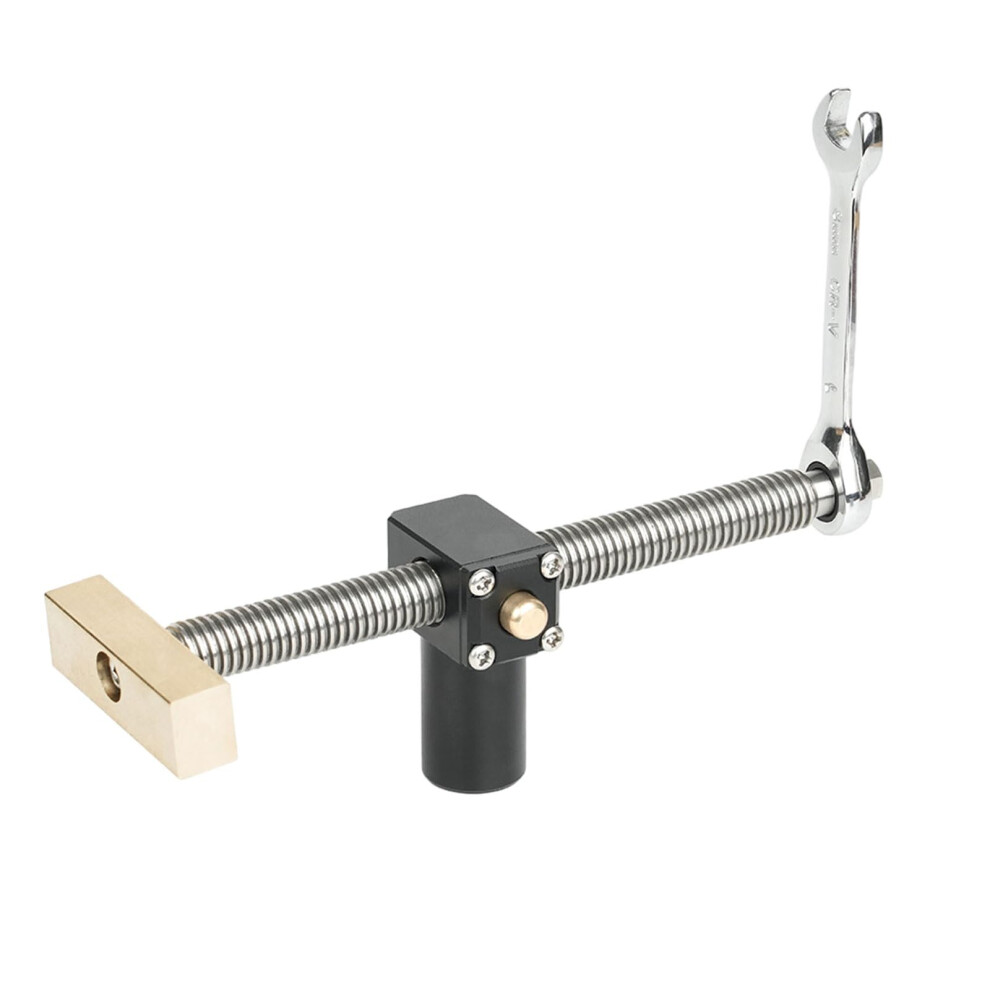 Desktop Screw Vice Clamp 19Mm 20Mm Diameter Bench Hole Stoppers Durable Lockable For Woodworking Drilling Cutting 6947110293882