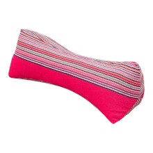 (Hot Pink) All Cotton Buckwheat Shells Diamond Shaped Cervical Pillow Household Adult Lumbar Pillow Nap Pillow