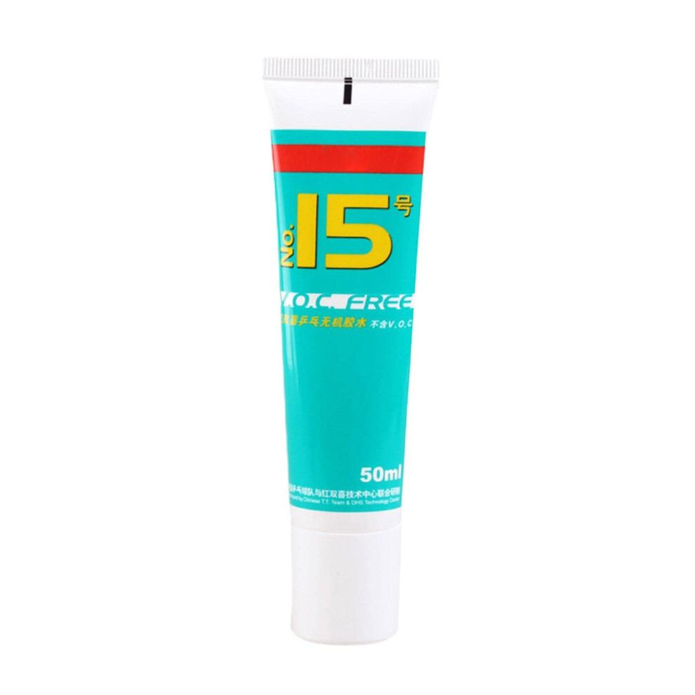Ping Pong Bat Glue 50 Ml - Professional Liquid Adhesive For Rubber Table Tennis Bat, Fast-Drying Speed For Paddle Mounting 6947110294094