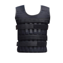 Weight Vest 20 kg Adjustable Shockproof Training Jacket for Fitness Weight Loss Muscle Building Strength Training