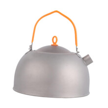 Camping Tableware Portable 400ml Tea Water Kettle for Travel Hiking Climbing Picnic Lightweight Stainless Steel