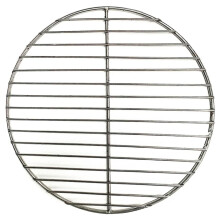 Non-Stick Grill Mat Cooking Grates 304 Stainless Steel Round 44cm Diameter Roasting Nets Bacon Grill Tool