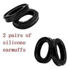 (Comtac Earmuffs1) Gel Ear Pads for PELTOR COMTAC Series COMTAC I II III Pickup and Noise Reduction Tactical Headset