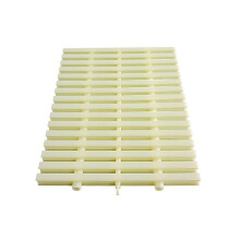 Drainage Overflow Grate, Outdoor Drain Cover for Decks, Durable 30 cm Channel Grate, Set of 5 Heavy-Duty Grates