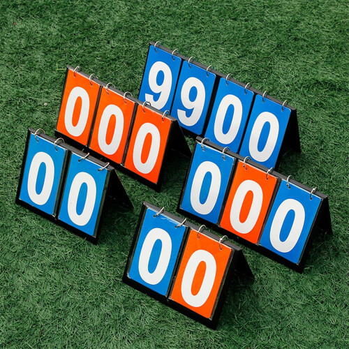 Tabletop Scoring Board Portable Score Flipping System for Multisport, Easy Turn Points Keeper, Durable Design 2