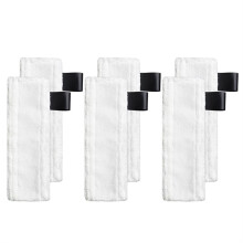 Replacement Pads, Microfiber Cleaning Cloths, Compatible Accessories for EasyFix SC2 SC3 SC4 SC5 Steam Mop (6 Pack)