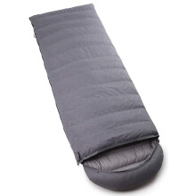 Camping Sleeping Bag Waterproof Lightweight -30C to -15C with Double Zip, Full Length, Compression Bag, Gray