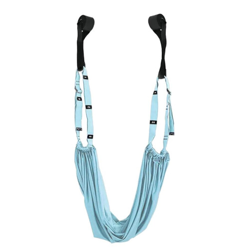 Yoga Hammock with High Load Capacity for Adjustable Full Body Workout, Polyester Material, Versatile Installation Options