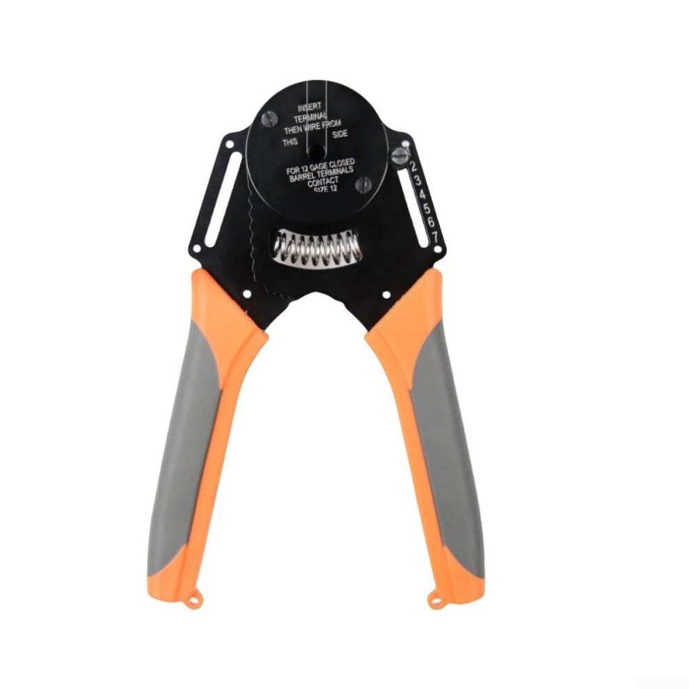 4-Way Ratchet Crimping Tool For German Closed Connectors, Adjustable Crimping Force For Precision Applications 6482260819266