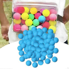 (blue) 40mm Plastic Table Tennis Balls for Entertainment, Parties, and Pet Play