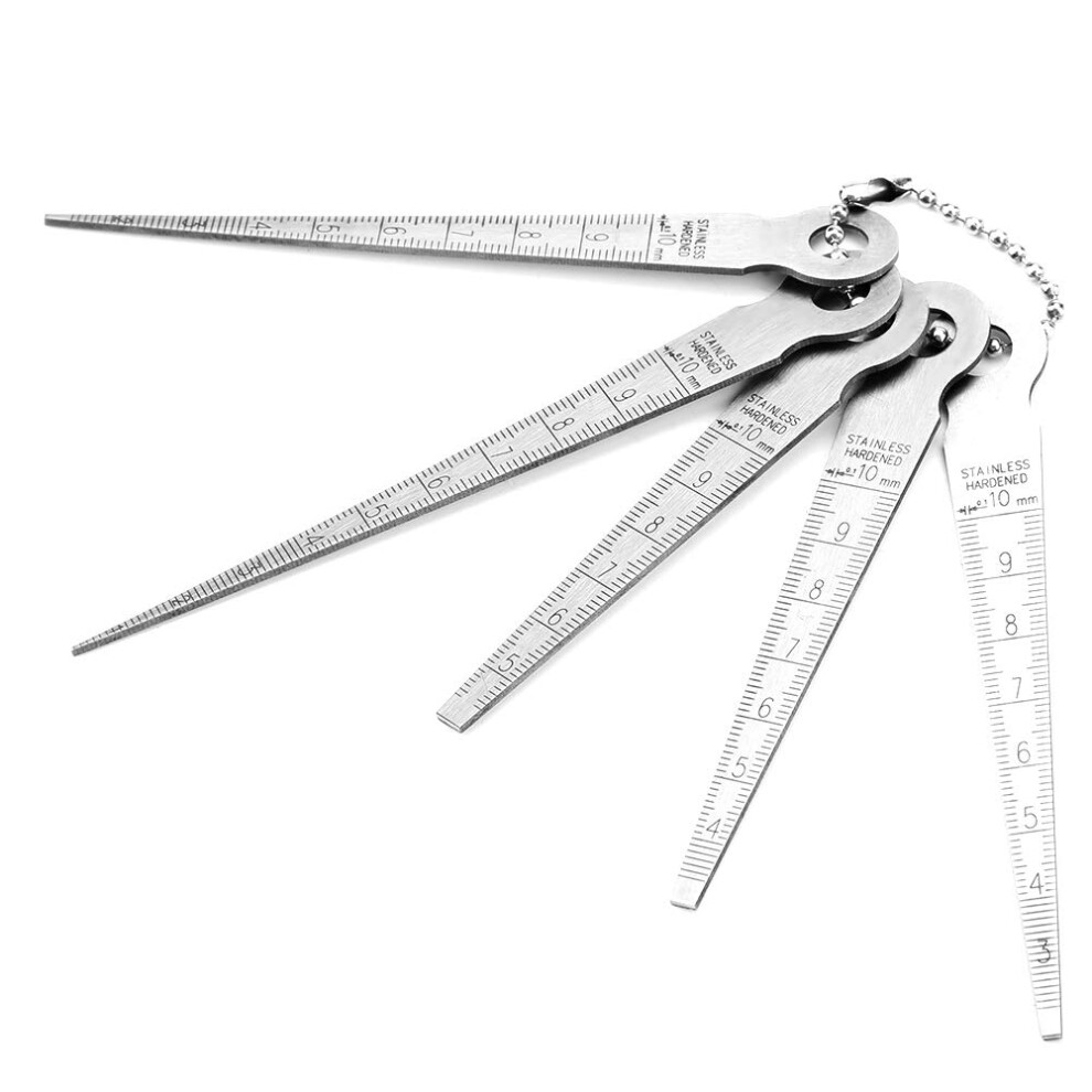 Edelstahlspaltmessel 2 Mm Mit Gage - 5 Messgerã¤Te, Tragbar Und Robust Fã¼R Innendurchmesser, Lochgrã¶ÃE Und Schlitzgrã¶ÃE Messen 6482260819853