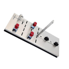 Adjustable Glass Bottle Cutter for DIY Projects, Durable Design for Glass Bottles and Jars, Red Color
