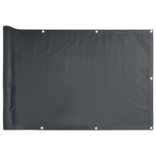 Generico Para Balcony Anthracite 120x300 cm Oxford Fabric Charcoal Canopy Cover