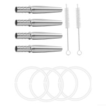 10 x Syrup Collection System with 4 Tip Water Faucets, 4 Hooks, 4 Tubes, and 2 Brushes for Optimal Flow