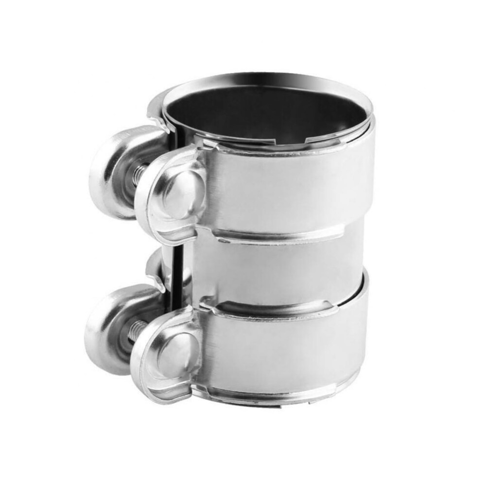 Stainless Steel Turbo Exhaust Pipe Clamp For Automotive Vehicles, Universal Fit, Durable Design, 2.5 Inch Size 6447073762130