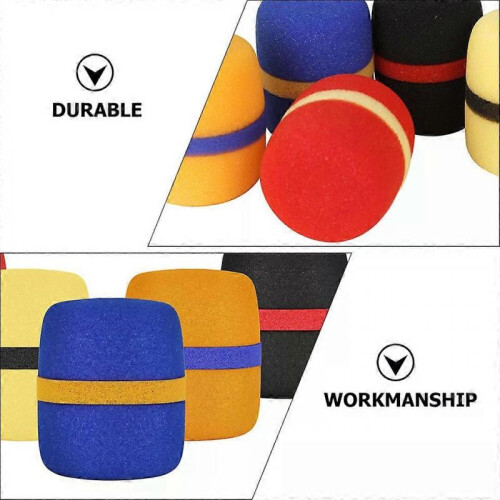 Microphone Foam Cover, 5 Pcs Block Filter Practical Accessory 2