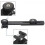 Double-head Bracket, Camera Flash Dual Mount Tripod Stand 3