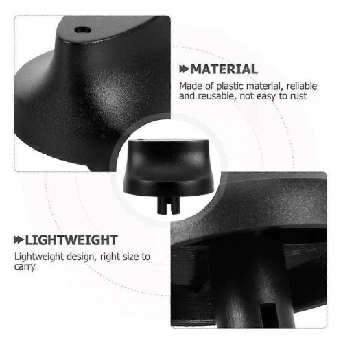 Timer Knob Cap, 2 Pcs Universal Plastic Replacement Appliance Control Knobs 2