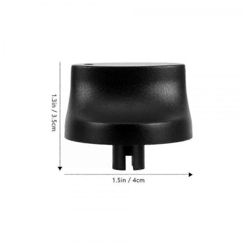 Timer Knob Cap, 2 Pcs Universal Plastic Replacement Appliance Control Knobs 1