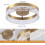 Ganeed LED Ceiling Light, 20W Flush Mount Kitchen Lighting Dining Room 2
