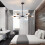 Ganeed Sputnik Chandeliers 6-Light Modern Chandelier Ceiling Light 7
