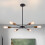 Ganeed Sputnik Chandeliers 6-Light Modern Chandelier Ceiling Light 1