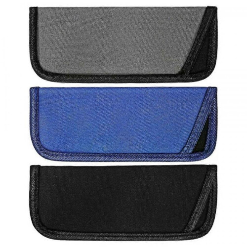 Eyeglass Case, 3pcs Slim Soft Pouch Protective Eyeglasses Holder Slip