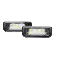 4Pcs White LED Number License Plate Light Lamp for W220 S Class 1999-2005