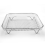 2pcs 8 Inch Rack Square Three Stackable Racks,Stainless Steel Multi-Layer Dehydrator Rack 9