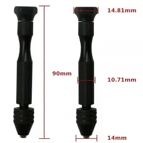 Mini Hand Drill Bits Orifice Set, Multifunctional Alloy Crafting Tools for DIY Craft Projects 1