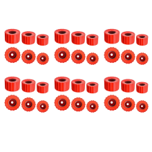 36 Pieces Copper Pipe Cleaners, Handy Sized Plumber, Tube Cleaning Brush for Copper, Cleaner (3 Sizes)