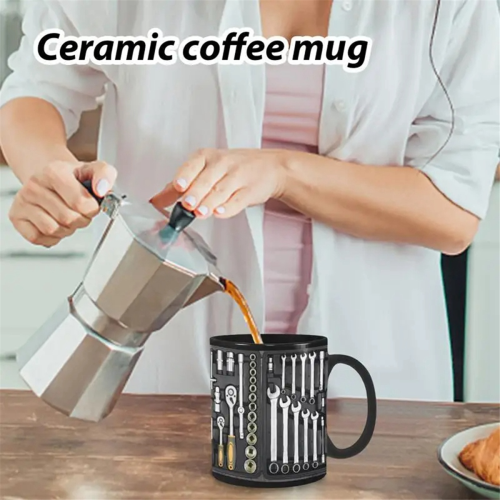 Mechanic Toolbox Set Mug Funny Coffee Cup For Mechanics C 2