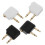 Aviation Headphone Plug Adapters, 4 PCS for Airplane Airline Flight Use 3