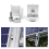 Solarpanel-Montagehalterung mit Mitte für Trapezdach 30 mm 4
