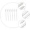 Juicer Soymilk Machine Cleaning Brush, 6Pcs Long Handle for Home Use, White 3
