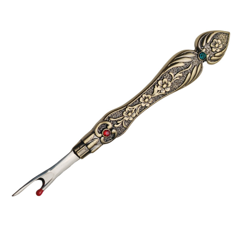 Vintage Thread Cutter Seam Ripper Unpicker - Sewing Handle Needlework Remover Copper