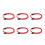 50CM SATA 3.0 III SATA3 7pin Data Cable 6Gb/s SSD Cables(Red) 1