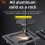 Adjustable Laptop Stand Aluminium Foldable Holder 9