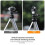 Foldabl Frame Thumb Camera Mount Adapter Extension Bracket 9