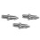 3Pcs Tripod Monopod Legs Feet Replacement Parts 11
